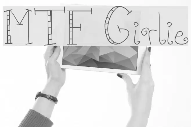 MTF Girlie Font examples