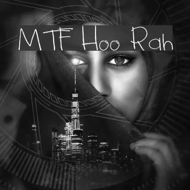 MTF Hoo Rah Font examples