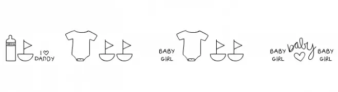 MTF Itty Bitty Baby  les polices de caractères gratuit tlcharger