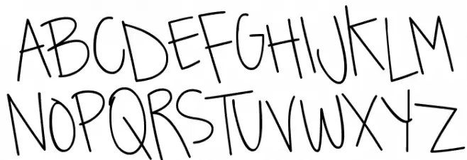 MTF JanaG Schriftart Groß