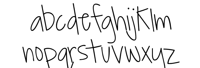 MTF JanaG Font LOWERCASE