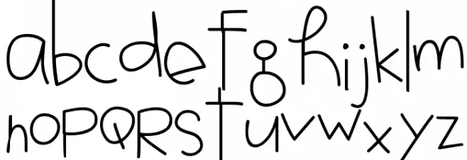 MTF Jotted Шрифта ВЕРХНИЙ