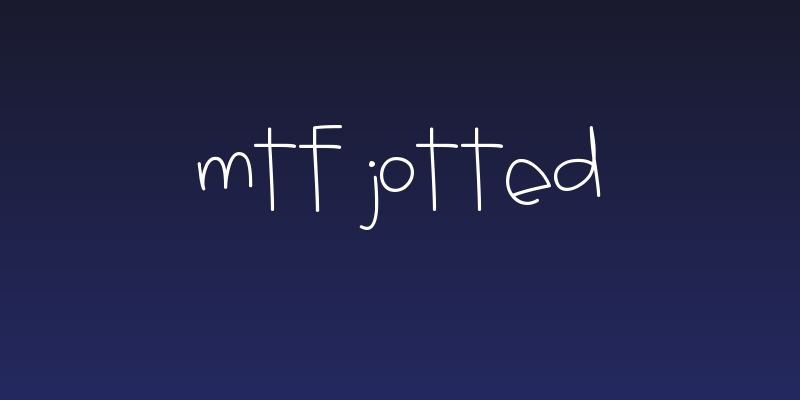 MTF Jotted Social Header