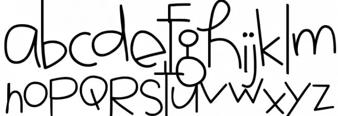 MTF Jotted Caratteri MINUSCOLO