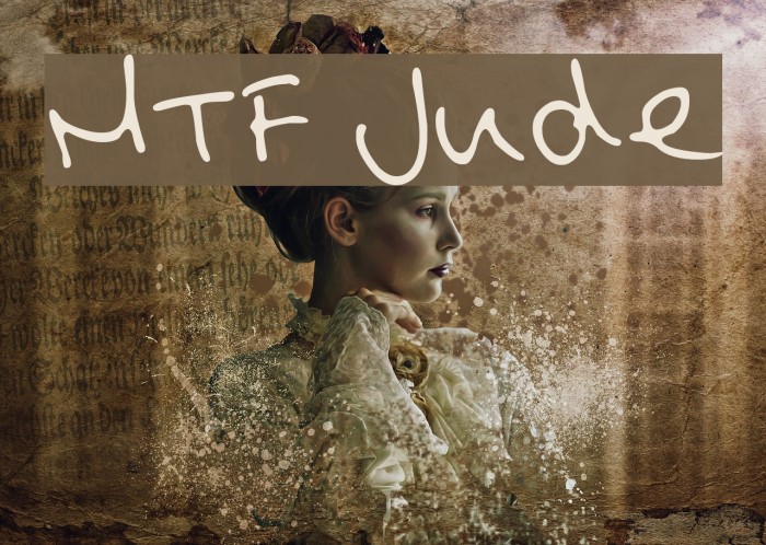 MTF Jude Font examples