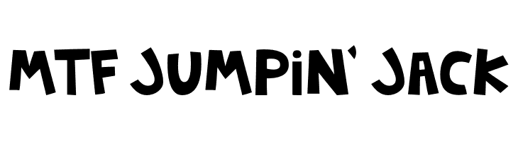 MTF Jumpin' Jack  font caratteri gratis