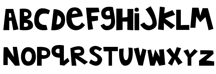 MTF Jumpin' Jack Font LOWERCASE
