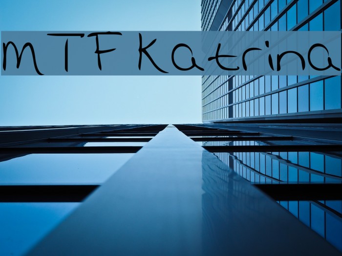 MTF Katrina Font examples