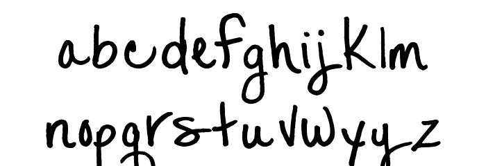 MTF Lexi Font LOWERCASE
