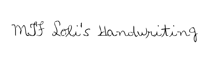 MTF Loli's Handwriting  font caratteri gratis