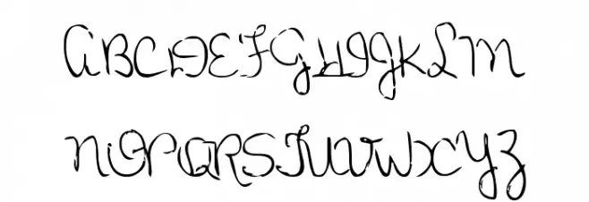 MTF Loli's Handwriting Font Litere mari