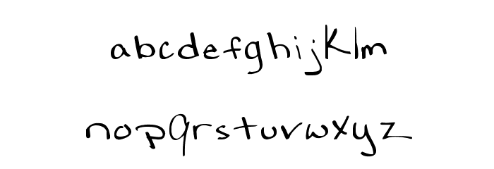 MTF Lynds Font LOWERCASE