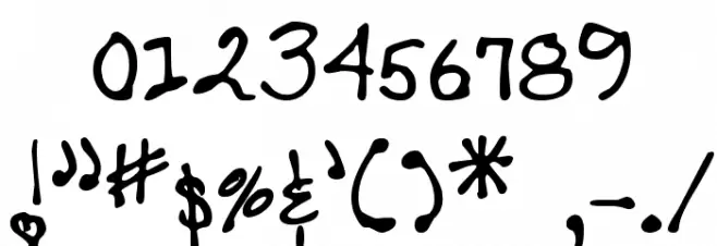 MTF Magical Marilyn Font OTHER CHARS