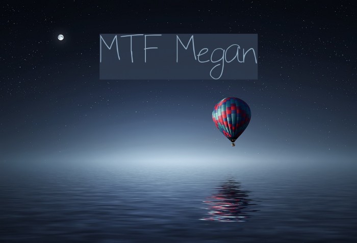 MTF Megan Font examples