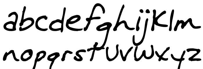 MTF Melissa Font LOWERCASE