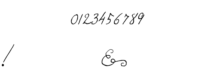 MTF Memory Font OTHER CHARS