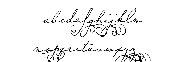 MTF Memory Font LOWERCASE