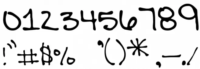 MTF Mikayla Print Font OTHER CHARS