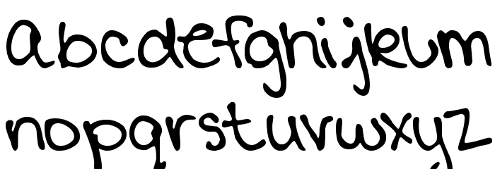 MTF Mikayla Print Font LOWERCASE
