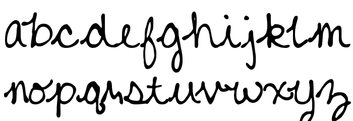 MTF Mikayla Font LOWERCASE