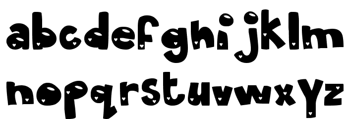 MTF Olive You Font LOWERCASE