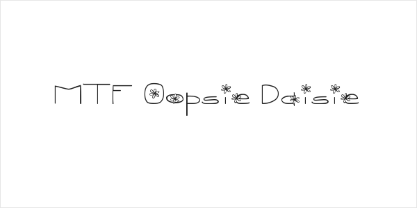 MTF Oopsie Daisie Logo