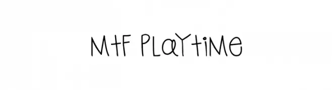 MTF Playtime  フリーフォントのダウンロード