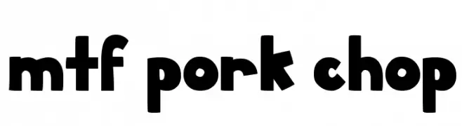 MTF Pork Chop  font caratteri gratis