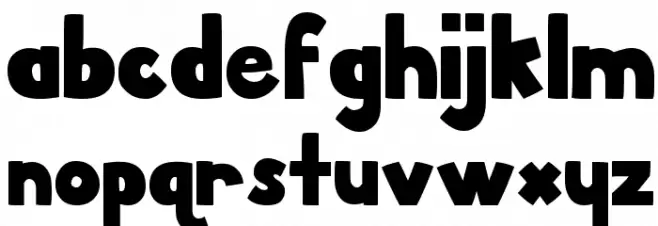 MTF Pork Chop Schriftart Groß