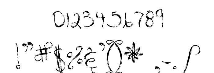 MTF Queen Of Sketchyland Font OTHER CHARS