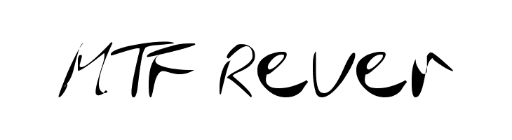 MTF Rever Font