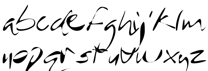 MTF Rever Font LOWERCASE