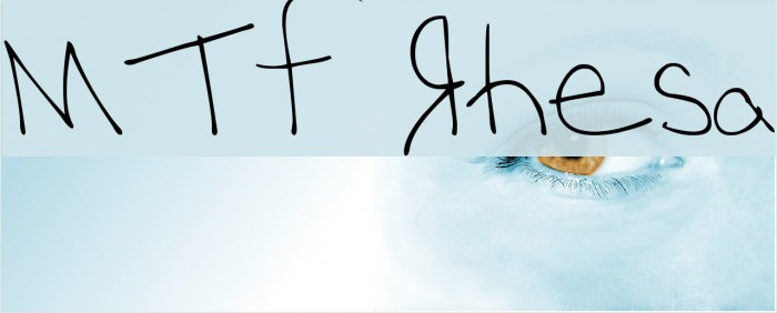 MTF Rhesa Font examples