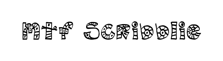 MTF Scribblie  नि: शुल्क फ़ॉन्ट्स डाउनलोड