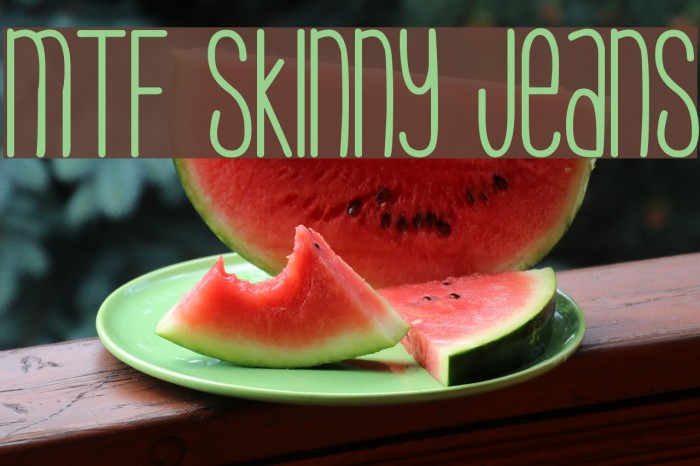 MTF Skinny Jeans Example 3