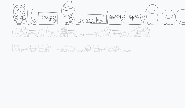 MTF Sweet Halloween Dings Business Card