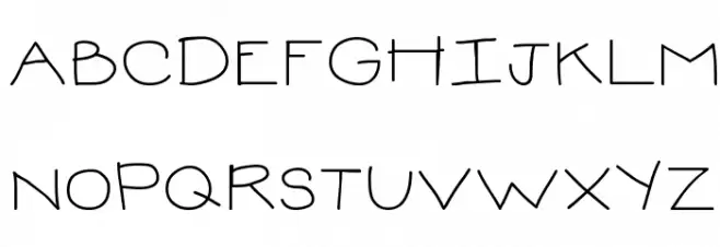 MTF Sweetie Schriftart Groß