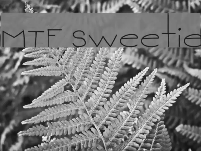 MTF Sweetie Font examples