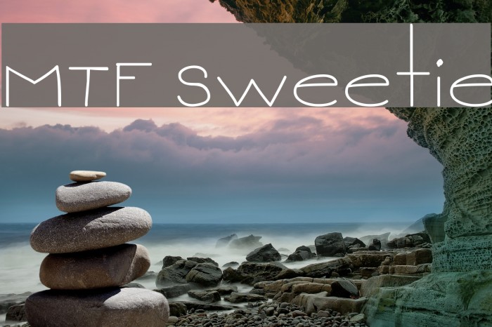 MTF Sweetie Font examples