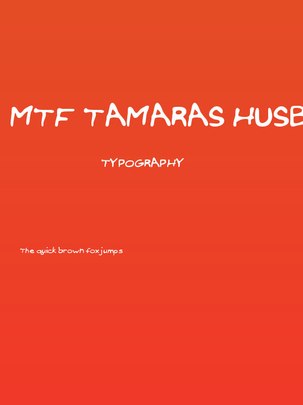 MTF Tamaras Husband Poster