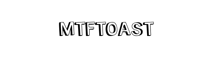 MTF Toast Шрифта