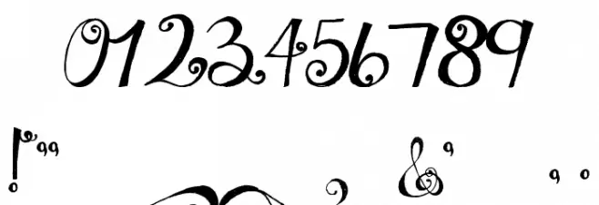 MTF Under Your Skin Font OTHER CHARS