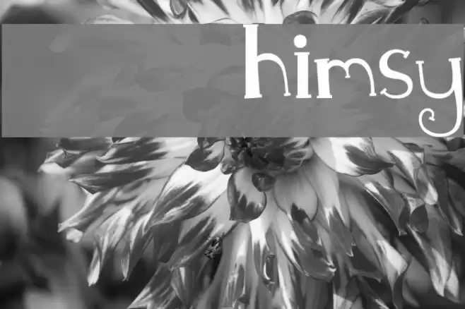 MTF Whimsy Font examples