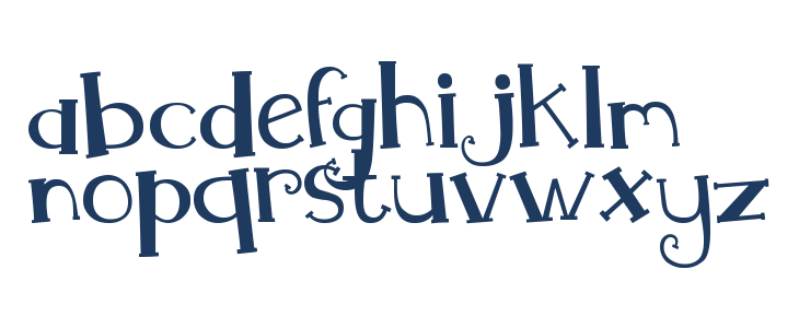 MTF Whimsy Lowercase