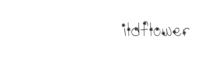 MTF Wildflower Font