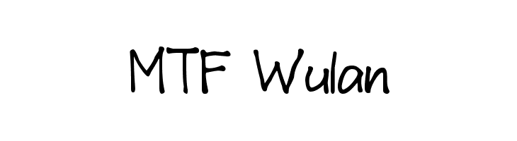 MTF Wulan Font