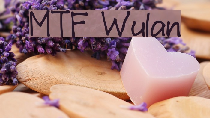 MTF Wulan Font examples