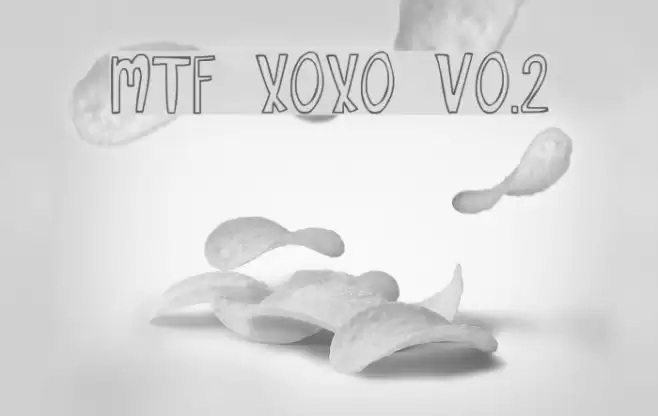 MTF XOXO Vo.2 Font examples