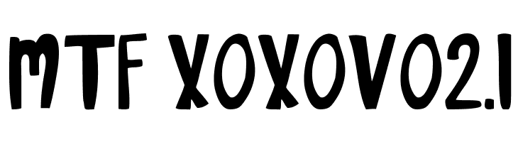 MTF XOXOvo2.1 Font