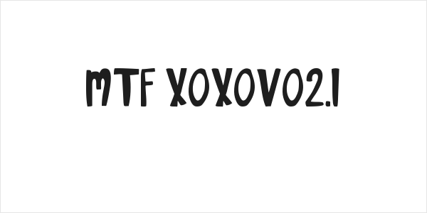 MTF XOXOvo2.1 Logo